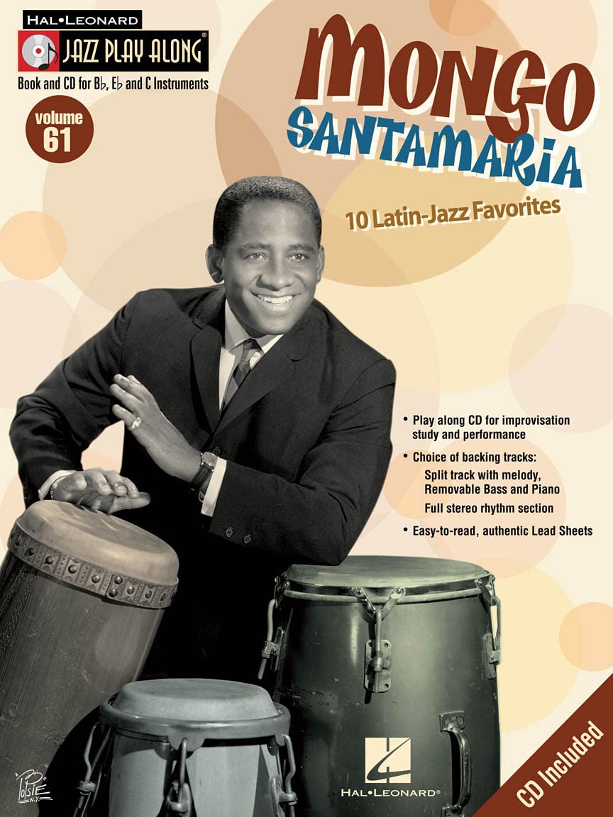 Mongo Santamaria (Jazz Play-along, Band 61): Jazz Play-Along Volume 61 (Jazz Play-along, 61, Band 61) Sheet Music