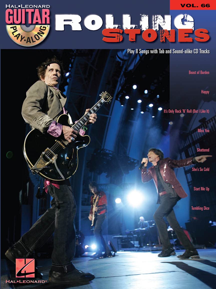 Guitar Play-Along Volume 66: Rolling Stones (Hal Leonard Guitar Play-Along) Social Sciences