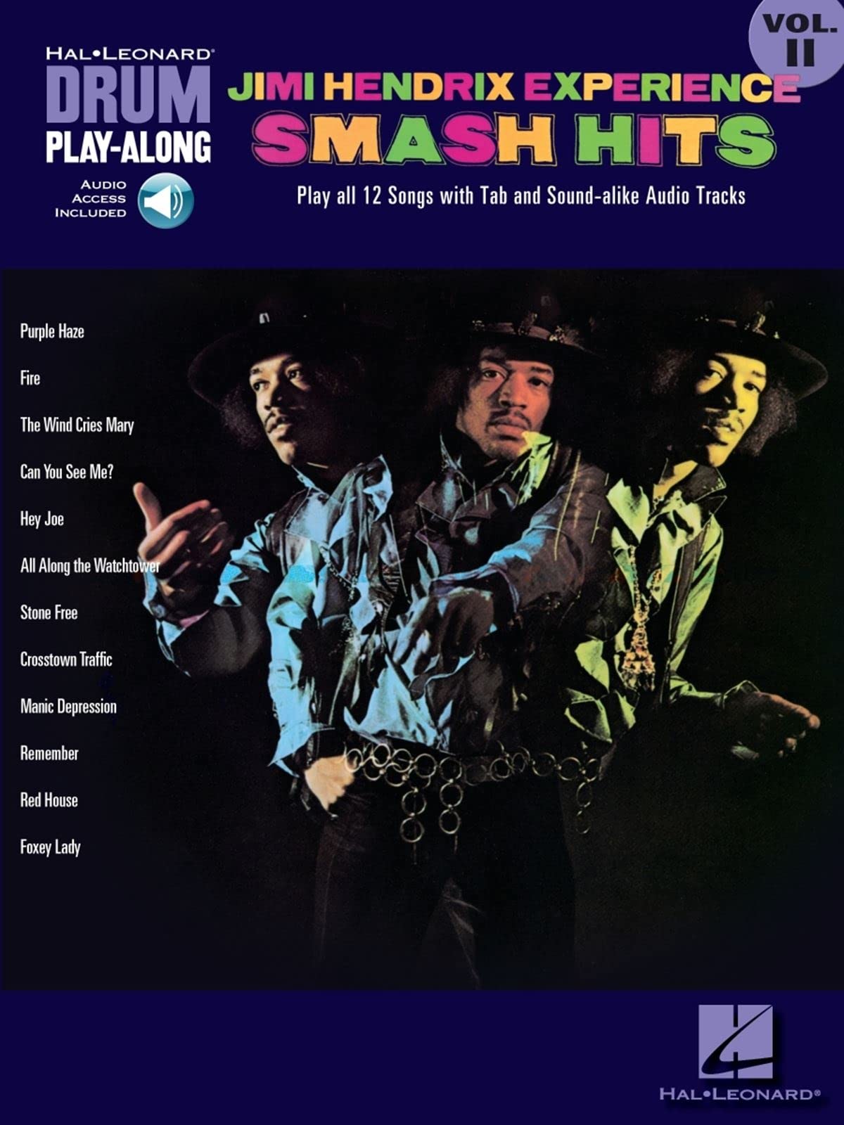 Jimi Hendrix Experience - Smash Hits - Drum Play-Along Volume 11 Book/Online Audio book
