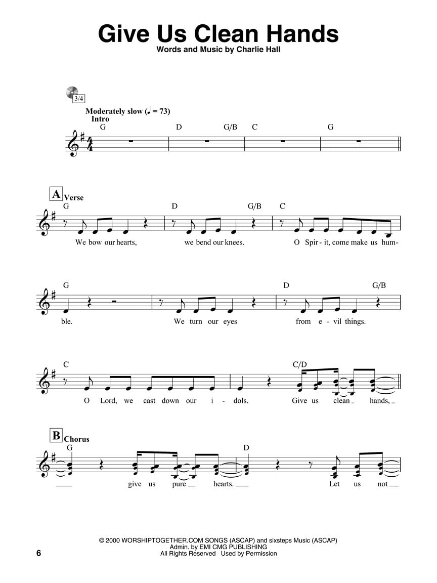 Worship Band Playalong Volume 2 Here I Am To Worship Vocal Edition (Worship Band Play-along, 2, Band 2) Sheet Music
