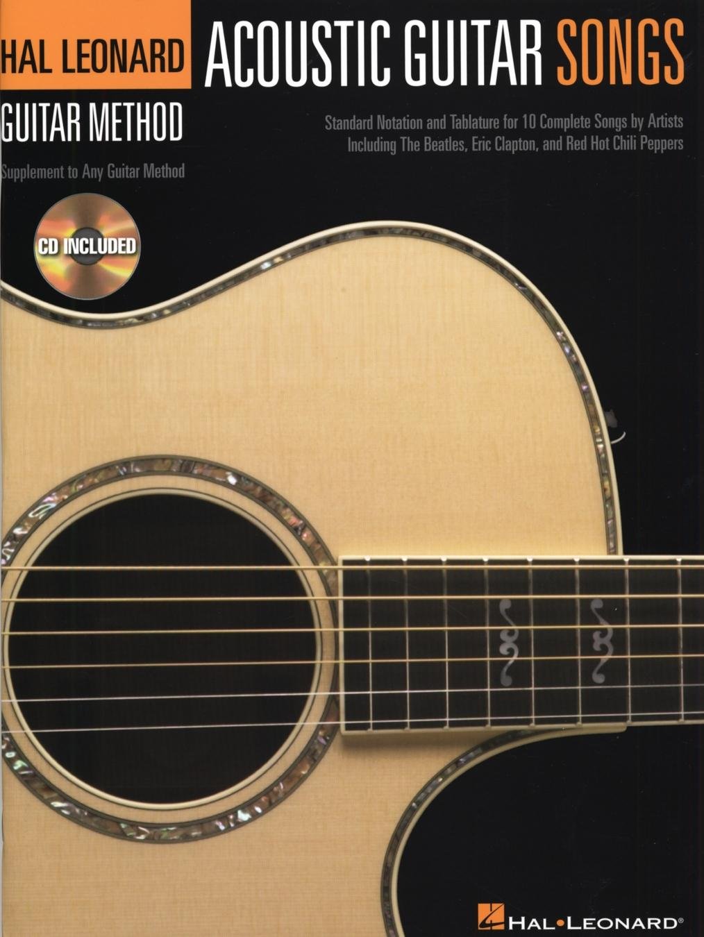 Acoustic Guitar Songs (Hal Leonard Guitar Method) Sheet Music