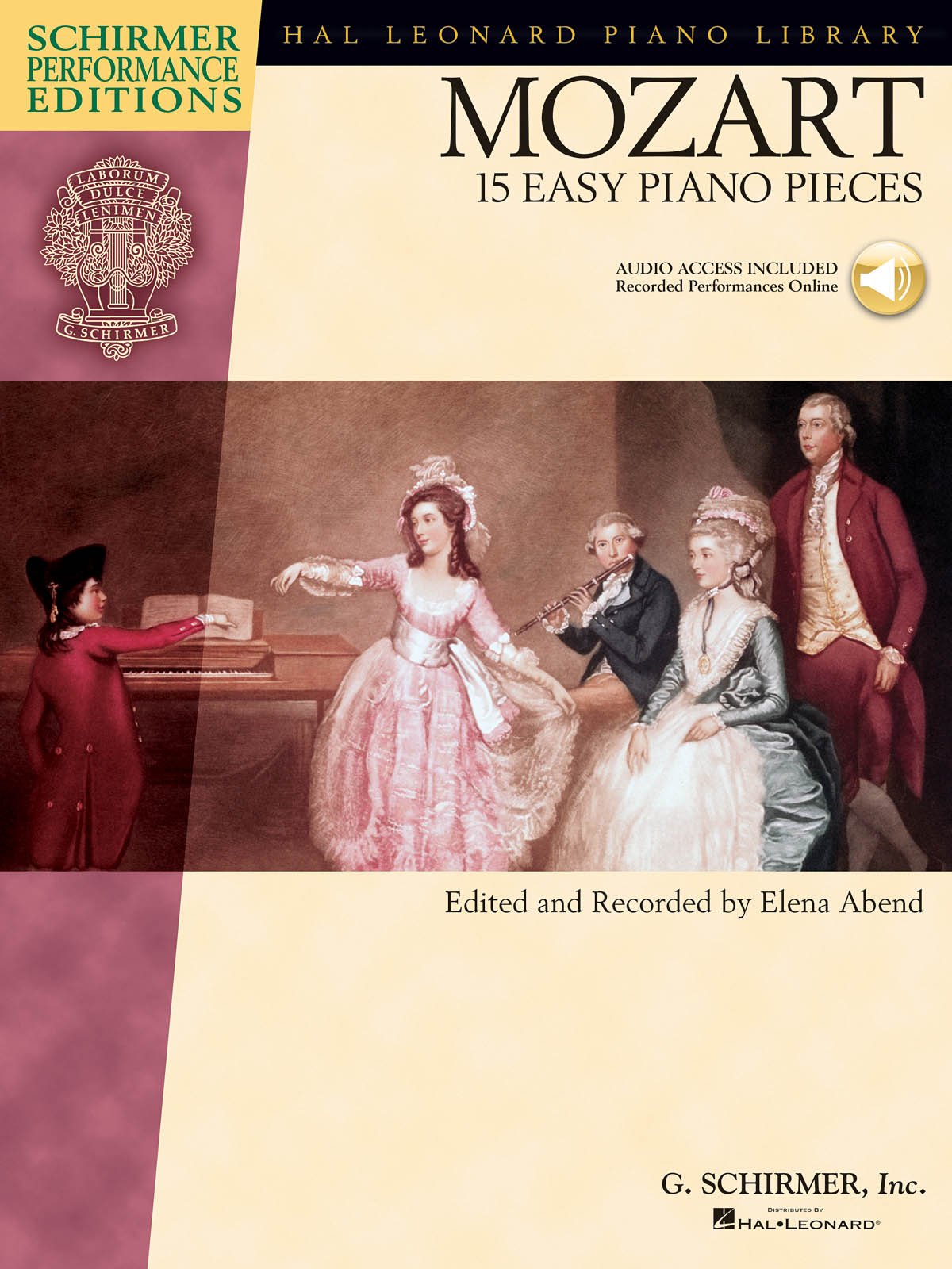 15 Easy Piano Pieces: Sammelband für Klavier (Schirmer Performance Editions Series) Sheet Music