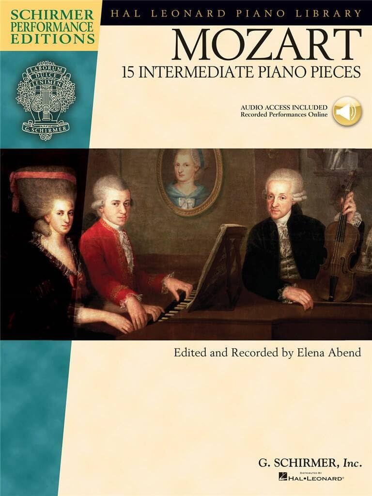 Mozart: 15 Intermediate Piano Pieces Social Sciences
