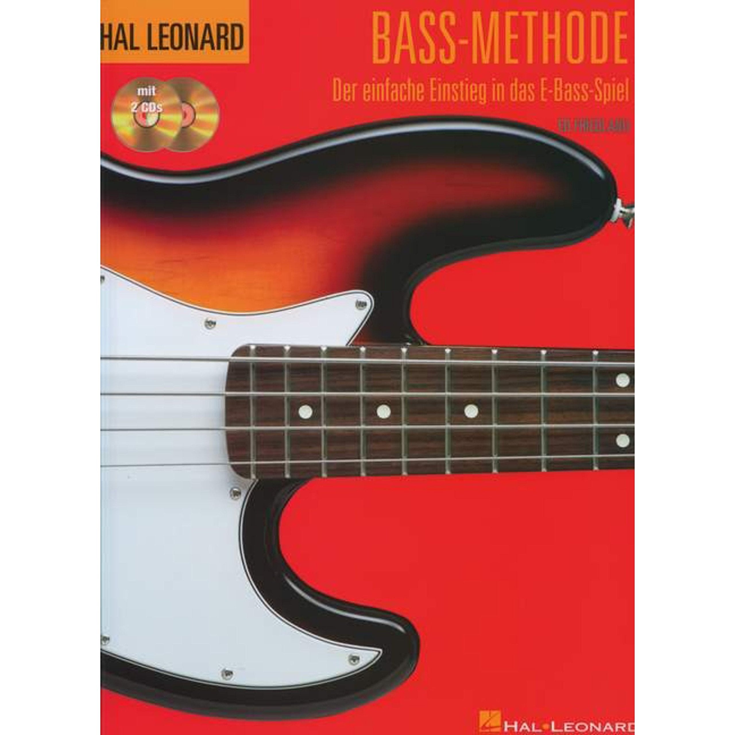 Bass-Methode, m. 2 Audio-CDs: Der einfache Einstieg in das E-Bass-Spiel. Bass. Lehrbuch. Sheet Music