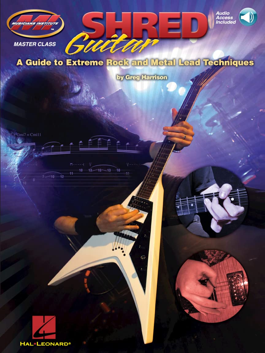 Shred Guitar - A Guide to Extreme Rock and Metal Lead Techniques Book/Online Audio book