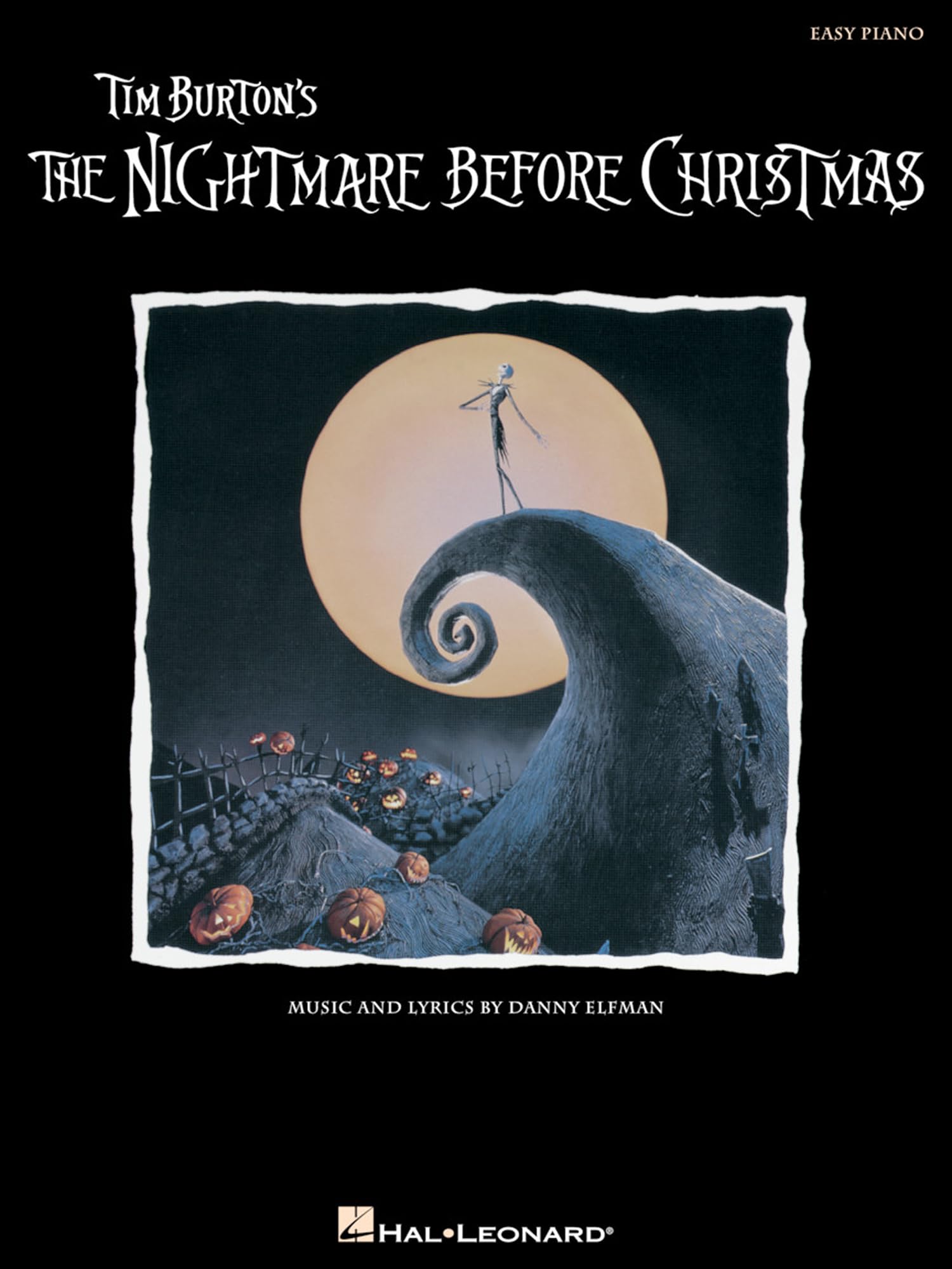 The Nightmare Before Christmas Easy Piano Songbook Music by Danny Elfman 11 Songs from the Cult Classic Disney Movie Sheet Music for Beginner and Intermediate Pianists Social Sciences