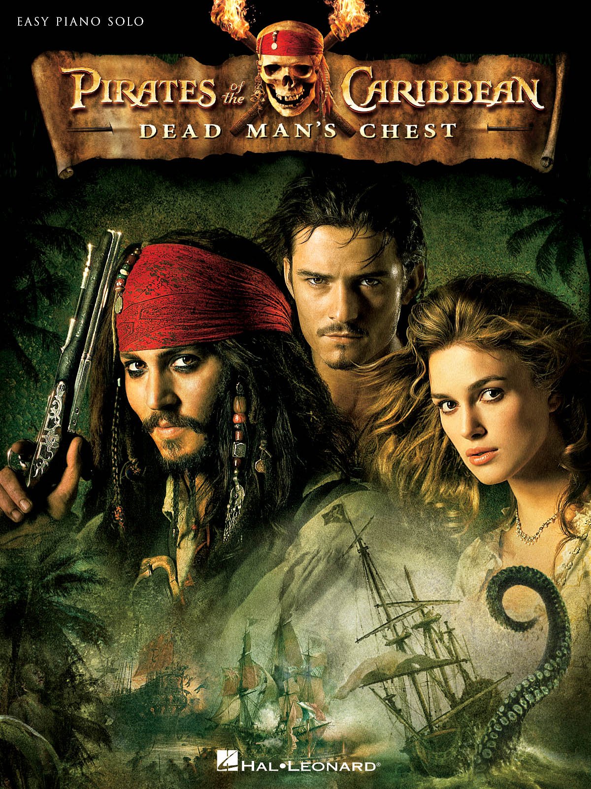 Dead Man's Chest -For Easy Piano-: Noten, Sammelband für Klavier: Easy Piano Solo Sheet Music