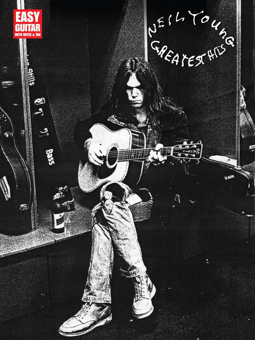 Neil Young Greatest Hits - Easy Guitar Songbook with Notes and Tab 16 Classic Songs for Beginners and Intermediate Players Includes Heart of Gold Harvest Moon Old Man and More Arts & Music Books