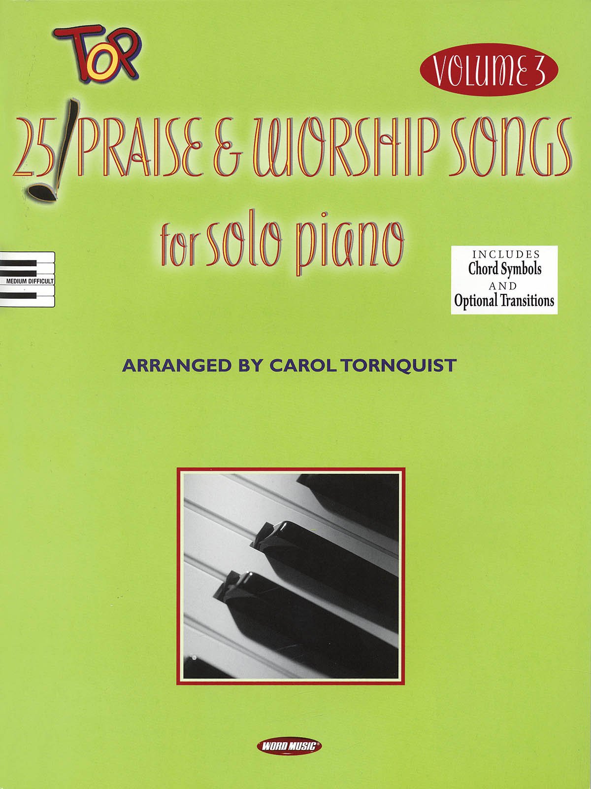 25 Top Praise and Worship Songs for Solo Piano Sheet Music