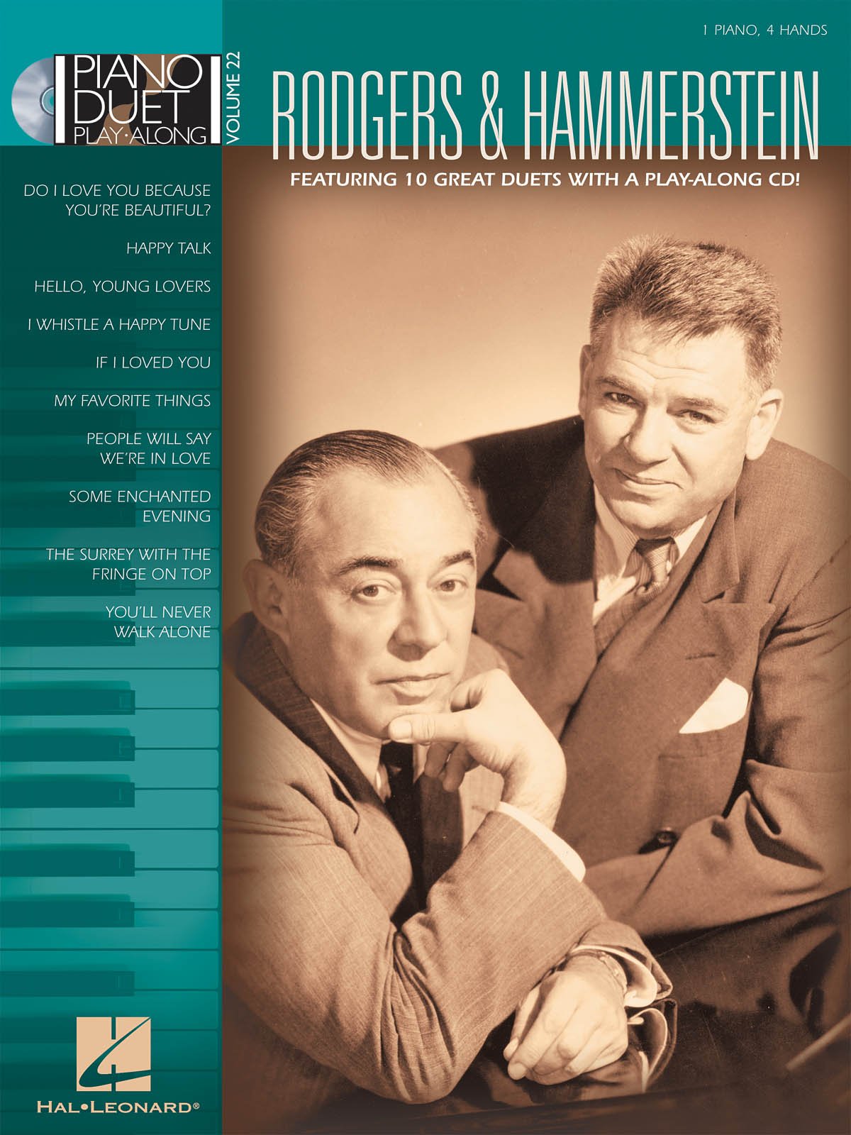Rodgers and Hammerstein: Noten, CD, Sammelband für Klavier (2) (Piano Duet Play-along, Band 22): Piano Duet Play-Along Volume 22 Social Sciences