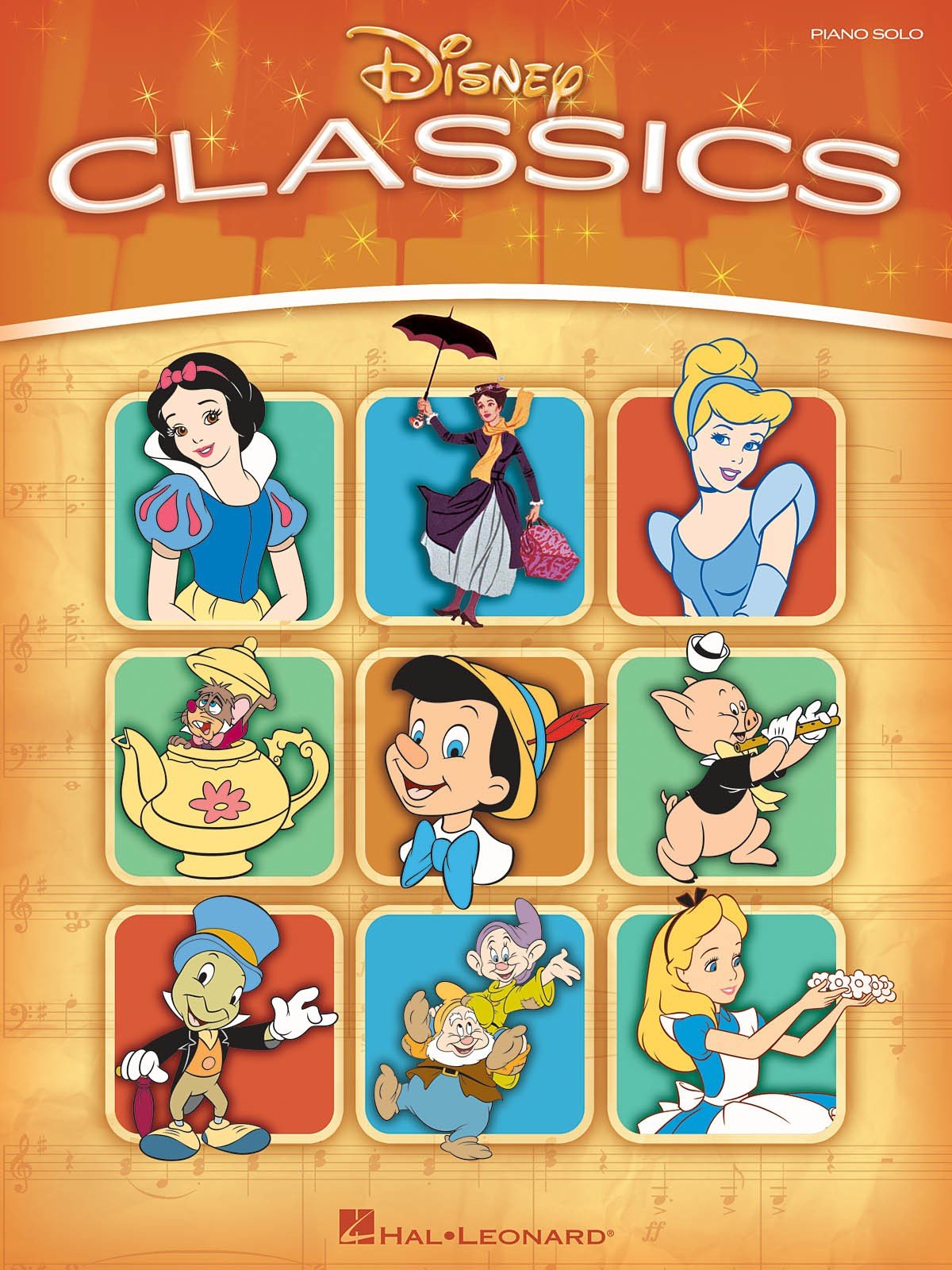 Disney Classics: Piano Solo Sheet Music