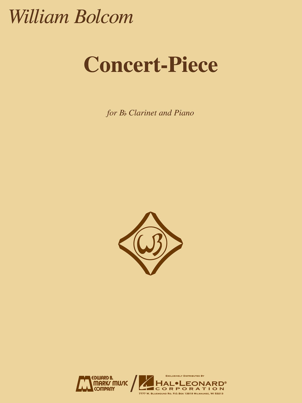 Concert-Piece: B-Flat Clarinet and Piano: For B-flat Clarinet and Piano Social Sciences
