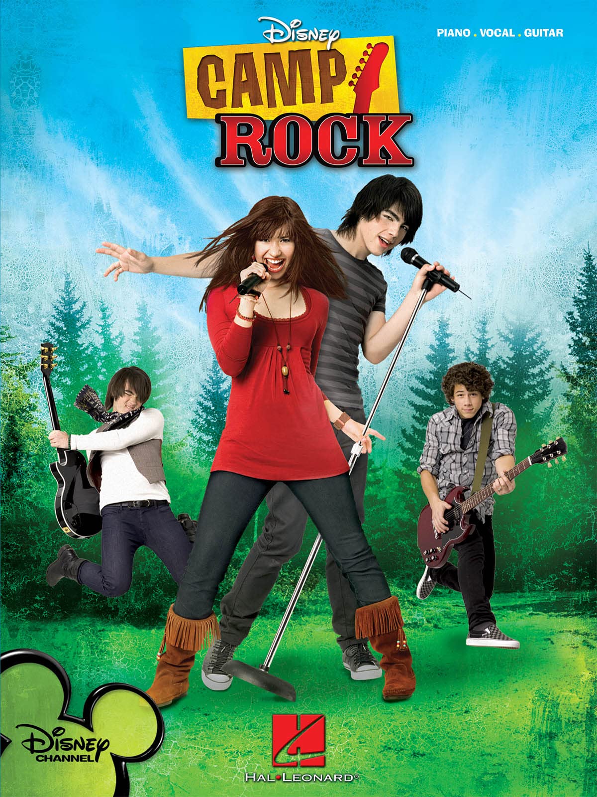 Disney's Camp Rock -For Piano, Voice & Guitar-: Buch für Klavier, Gesang, Gitarre: Music from the Motion Picture Soundtrack book