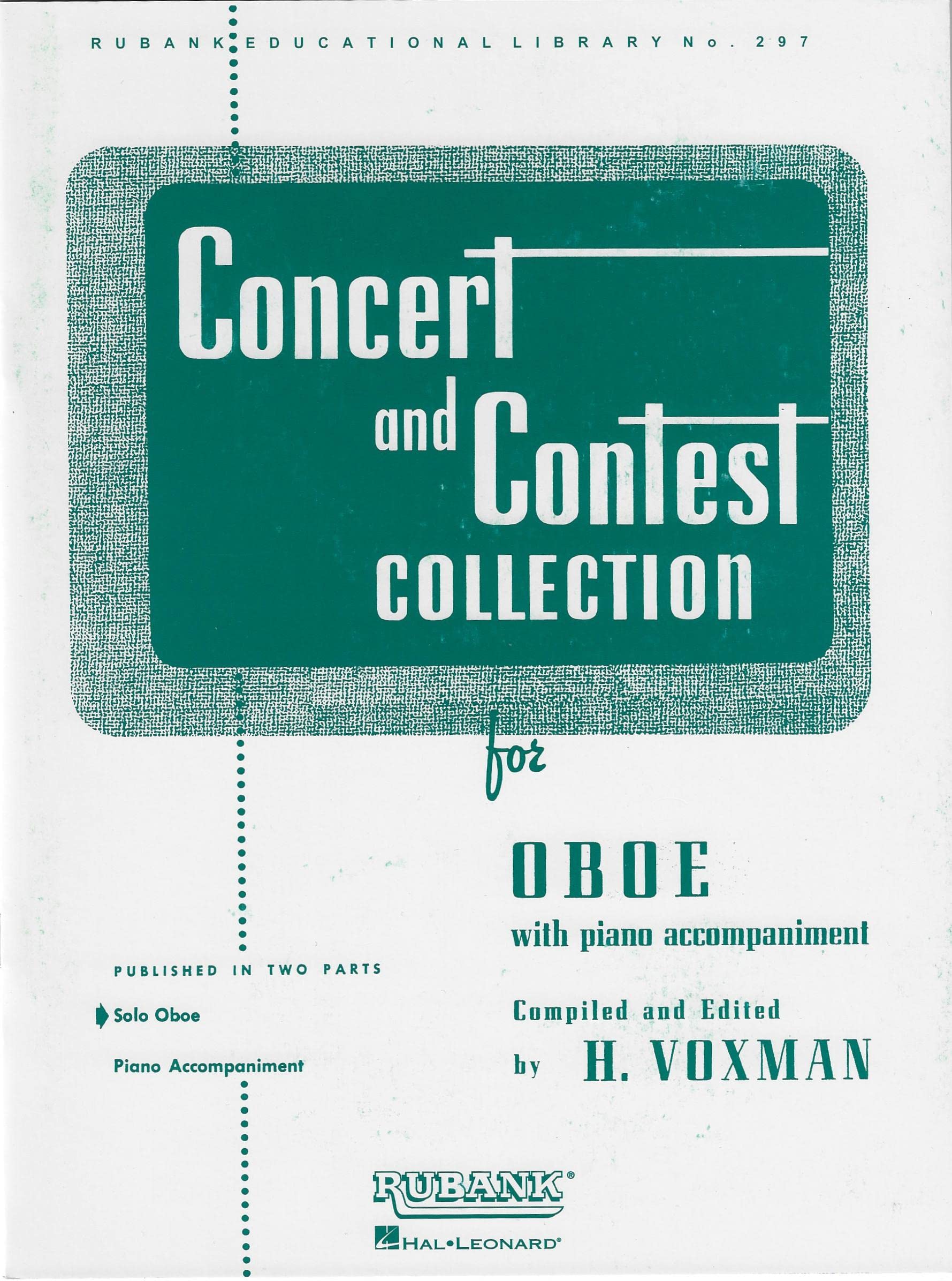 Concert and Contest Collection for Oboe: Solo Book Only: Oboe - Solo Part Social Sciences