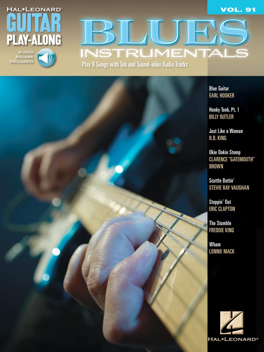 Guitar Play Along Volume 91 Blues Instrumentals Gtr BK/CD (Hal Leonard Guitar Play-Along, Band 91) (Hal Leonard Guitar Play-Along, 91, Band 91) Social Sciences