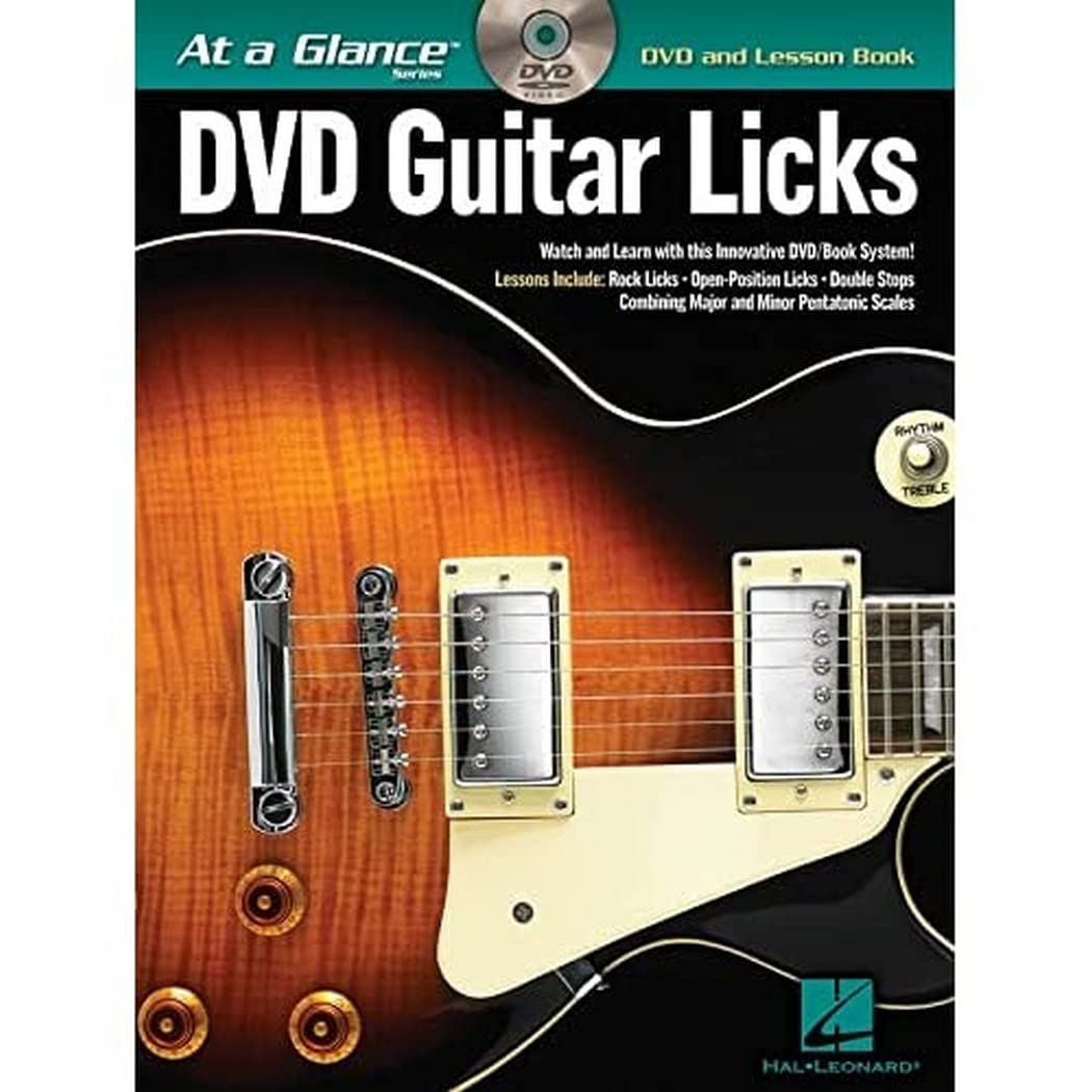 At A Glance Guitar Licks Gtr Book/Dvd Social Sciences