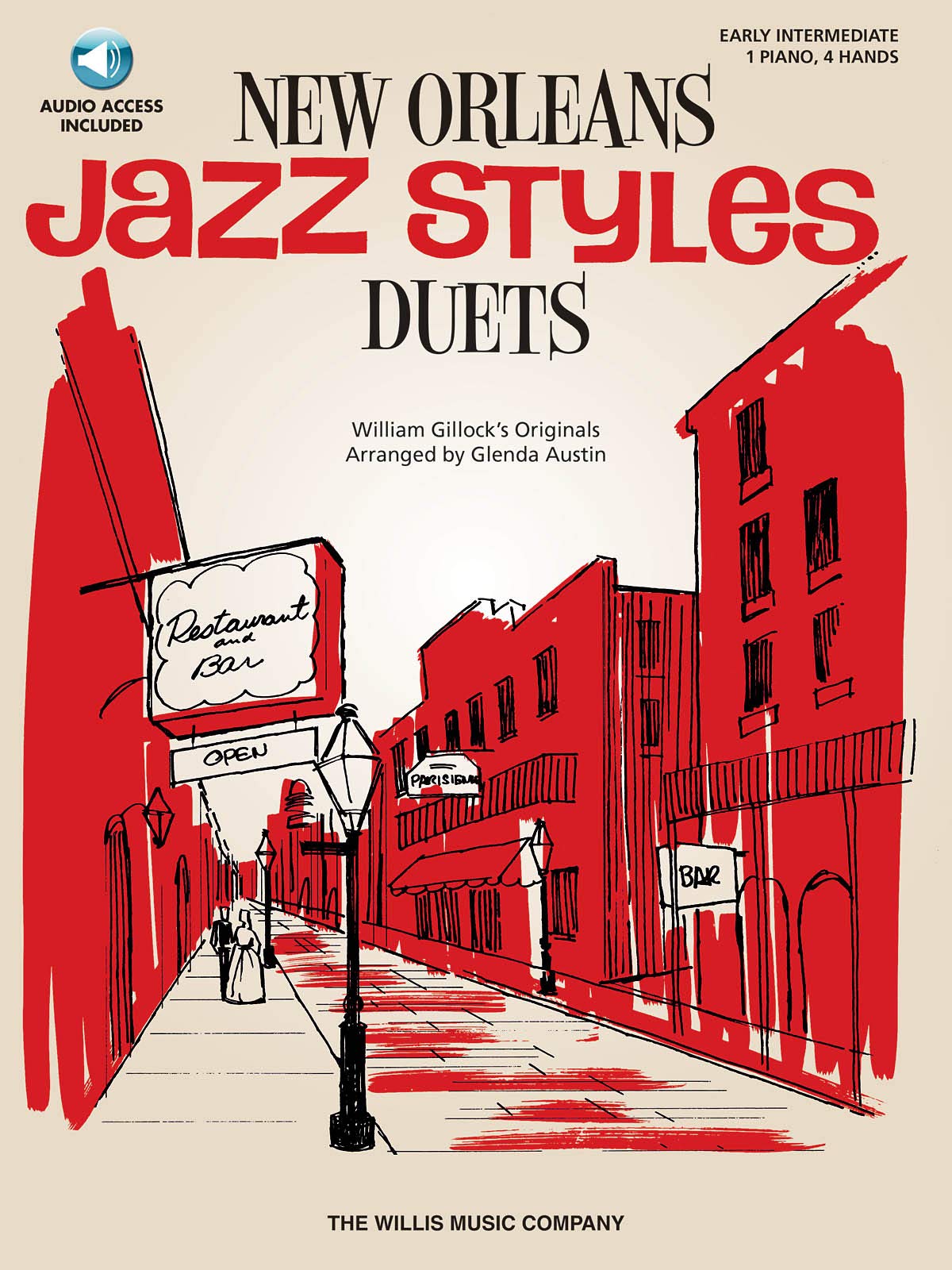 New Orleans Jazz Styles - Duets: Noten, CD für Klavier 4-händig Social Sciences