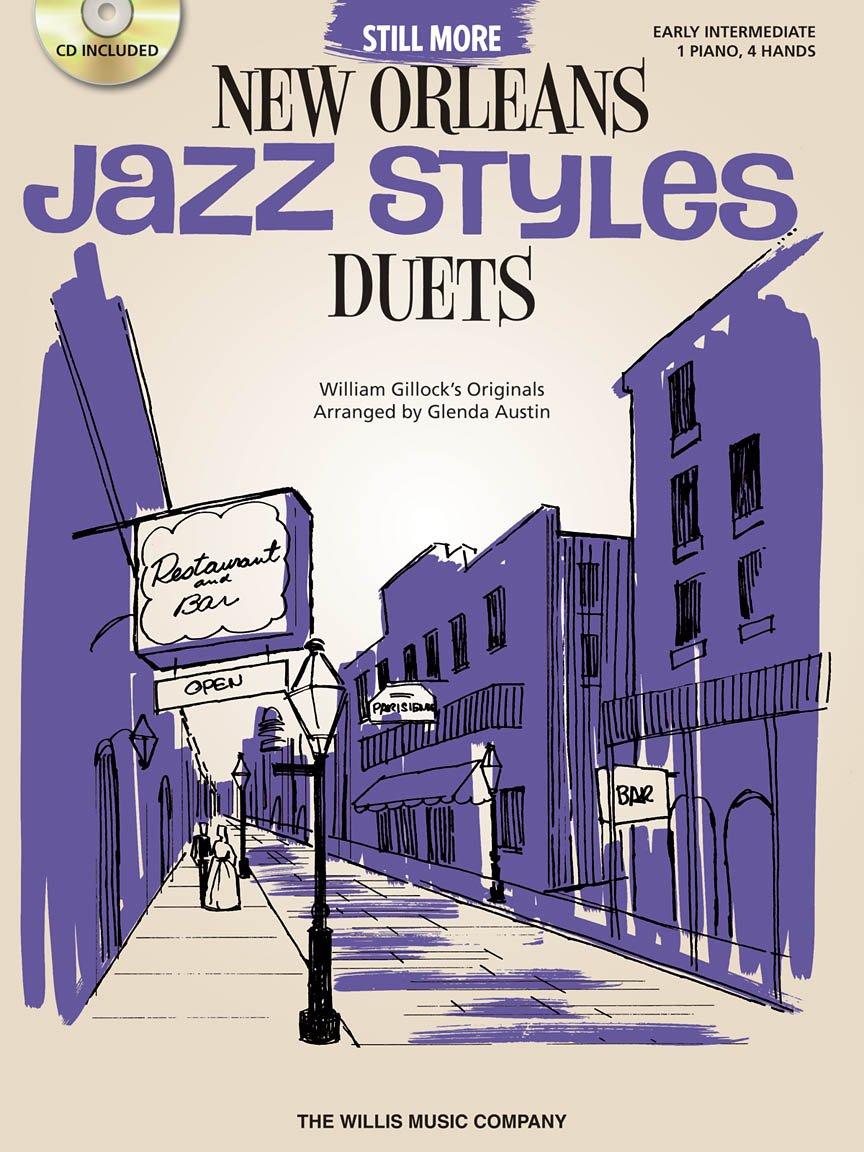 William Gillock: Still More New Orleans Jazz Styles - Duets: Noten, CD für Klavier: Early Intermediate Level Social Sciences