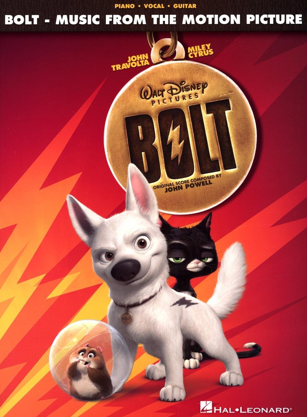 Bolt: Music from the Motion Picture (Piano/Vocal/guitar) Sheet Music