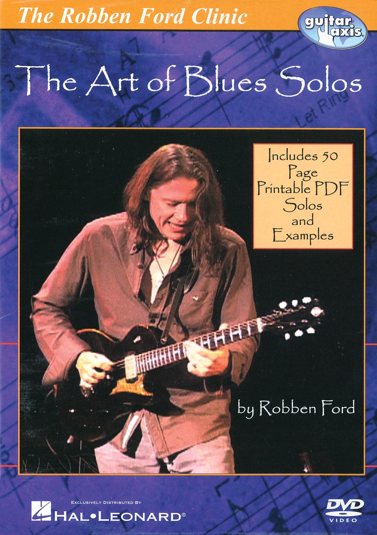 Robben Ford: Robben Ford - The Art of Blues Solos: Guitar Solo: Instrumental dvd