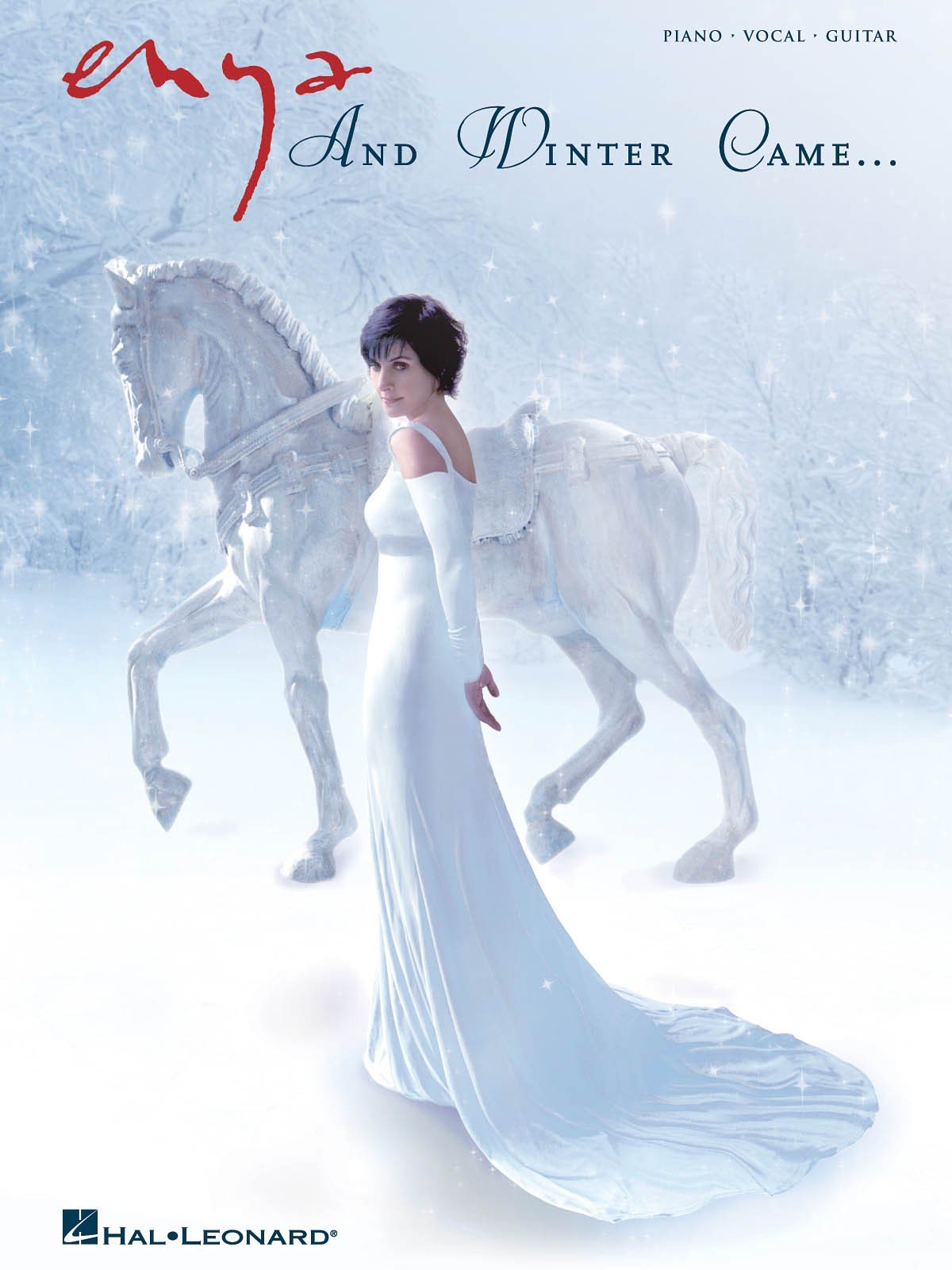 Enya - and winter came piano, voix, guitare book