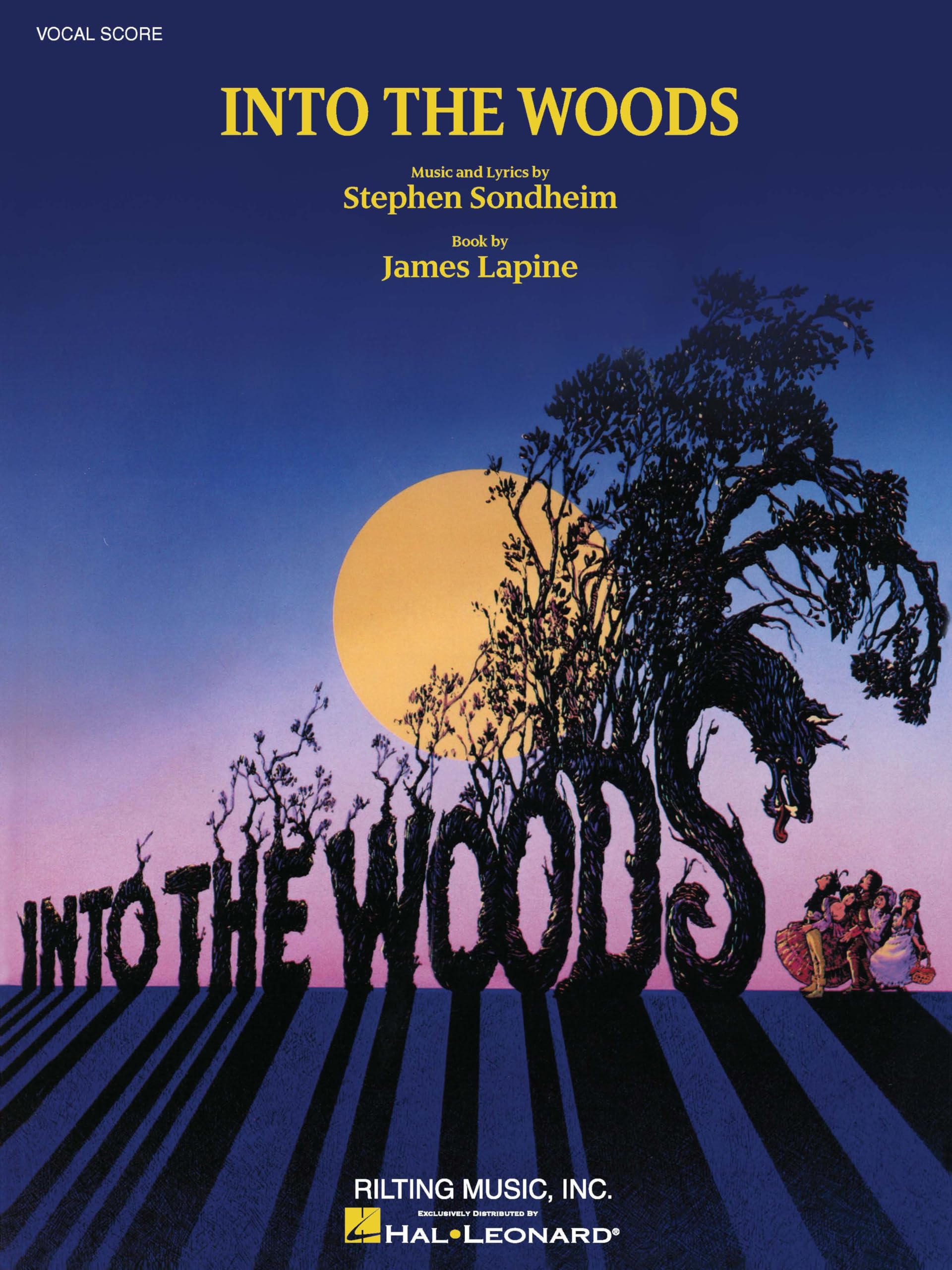 Into The Woods - Vocal Score: Chorpartitur für Gesang Sheet Music