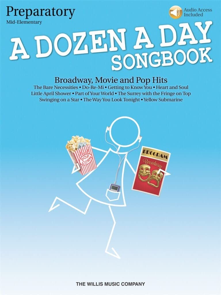 A Dozen a Day Songbook - Preparatory Book: Mid-Elementary Level: Broadway, Movie and Pop Hits Sheet Music