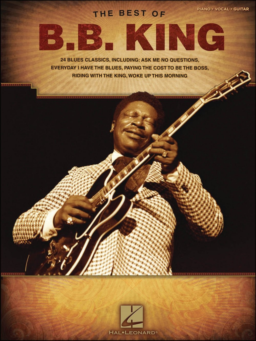 The Best Of B.B. King Piano Vocal Guitar Book (Pvg): Ocean Eyes Sheet Music