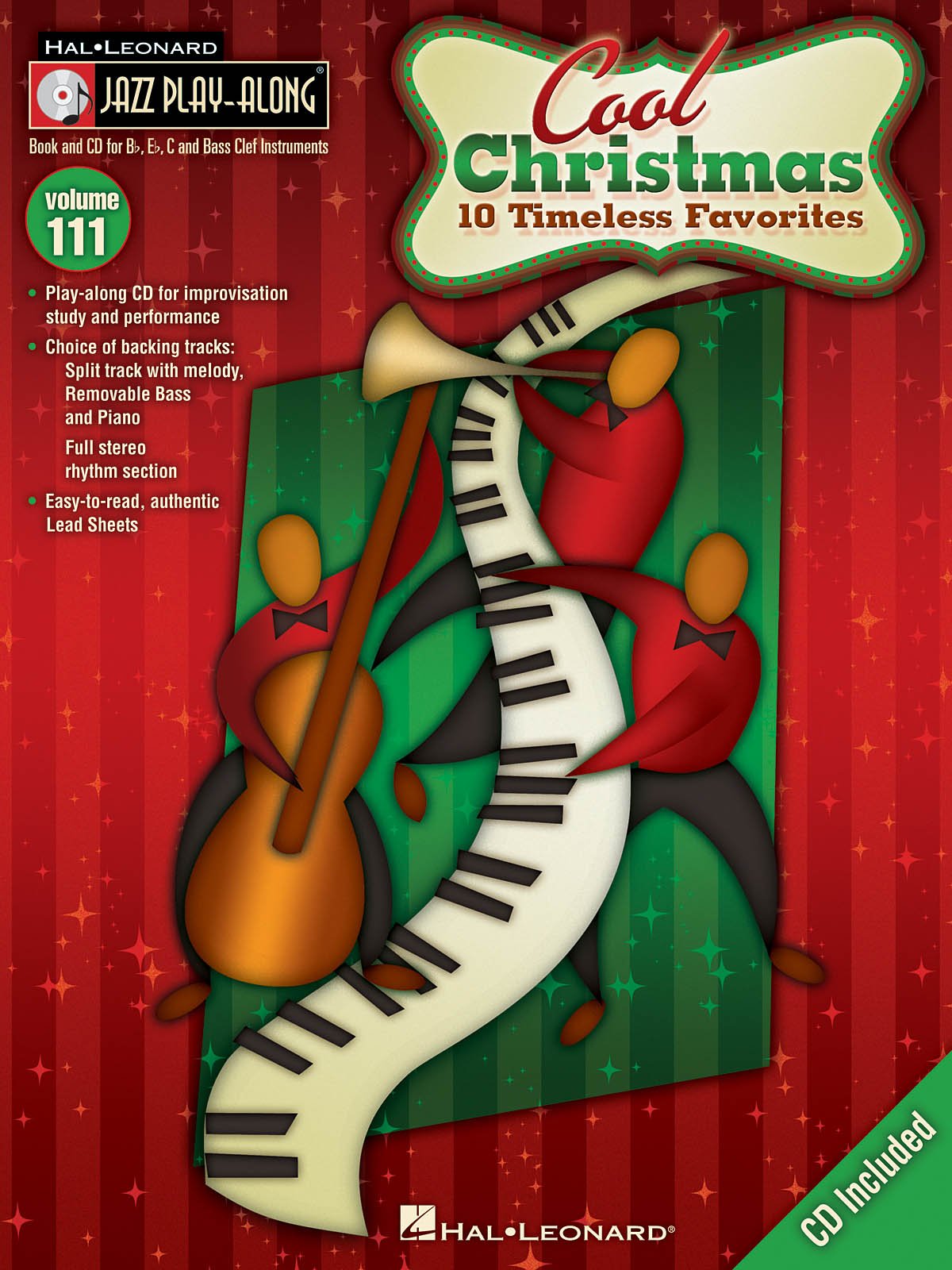 Jazz Play Along Volume 111 Cool Christmas All Inst Book/Cd: 10 Timeless Favorites (Jazz Play-Along, 111) book