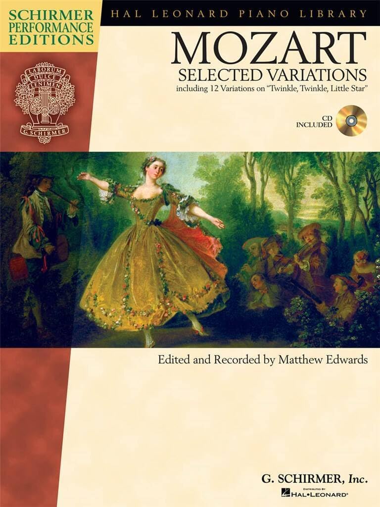 Mozart - Selected Variations: Piano Book/Online Audio book