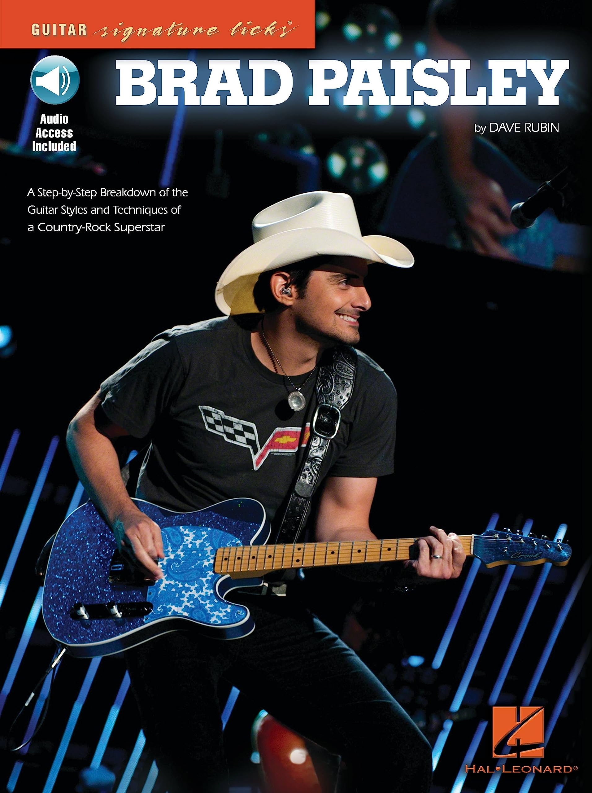 Paisley Brad Signature Licks Guitar Tab Bk/Cd book