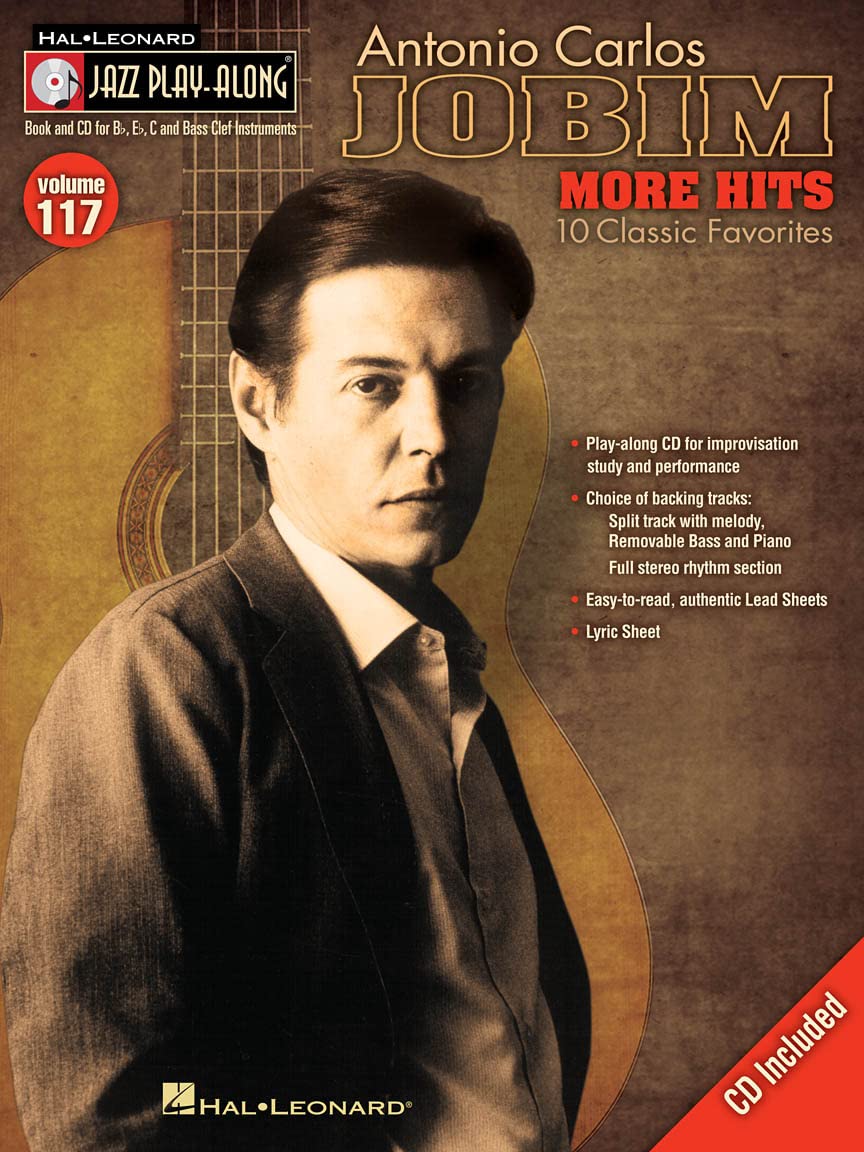 Jazz Play-Along Volume 117: Antonio Carlos Jobim - More Hits: Play-Along, CD für Instrument(e) in c Social Sciences