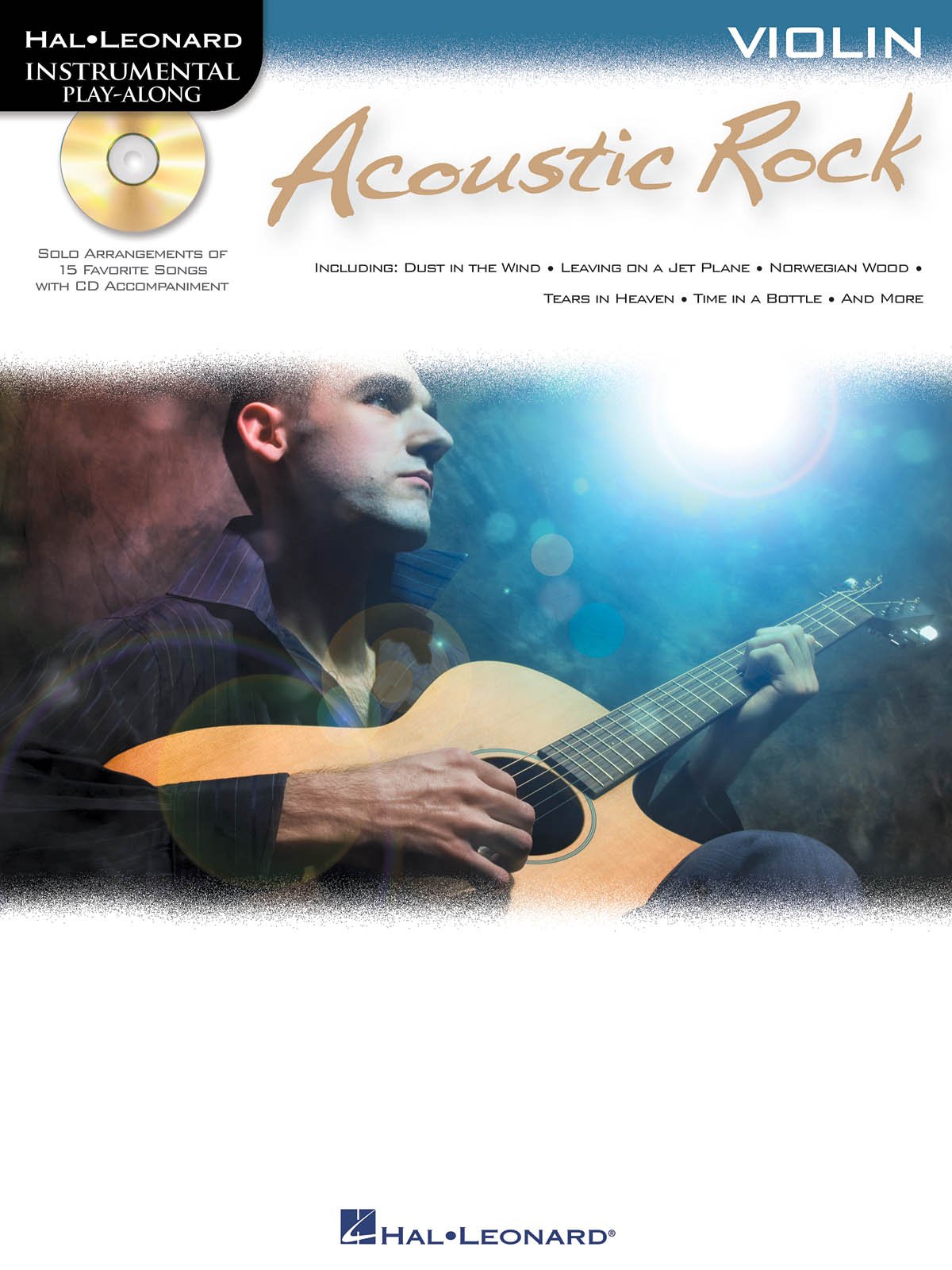 Instrumental Play Along Acoustic Rock Vln Bk/Cd book