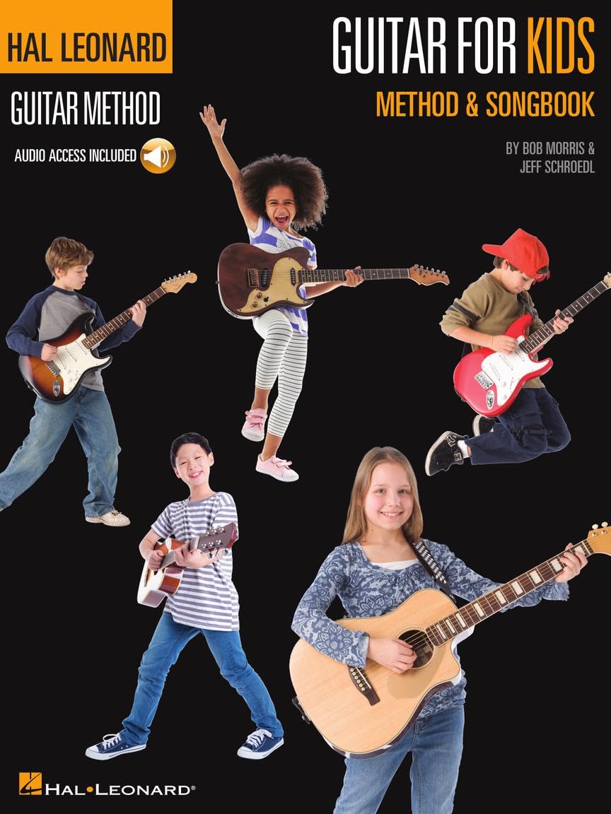Hal Leonard Guitar Method: Guitar For Kids - Method/Songbook + Accès audio inclus book