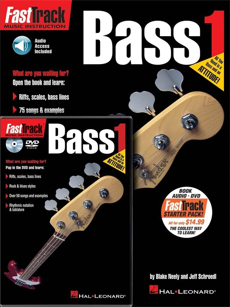 Fast Track: Bass Guitar Method Starter Pack: Lehrmaterial, CD, DVD (Video) für Bass-Gitarre (Fast Track (Hal Leonard)) Social Sciences