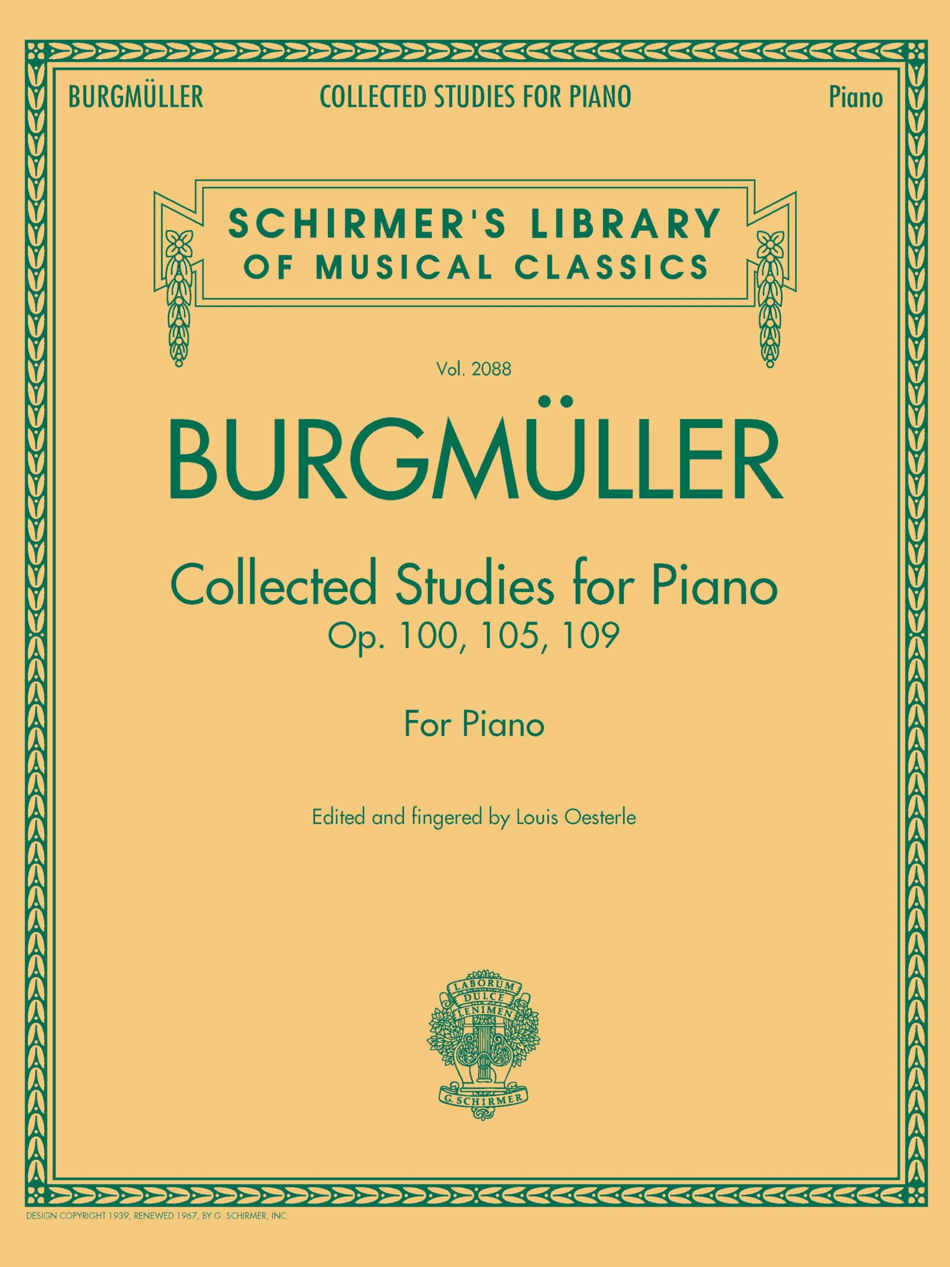 Collected Studies Op. 100 - Op. 105 - Op. 109 Media & Communication