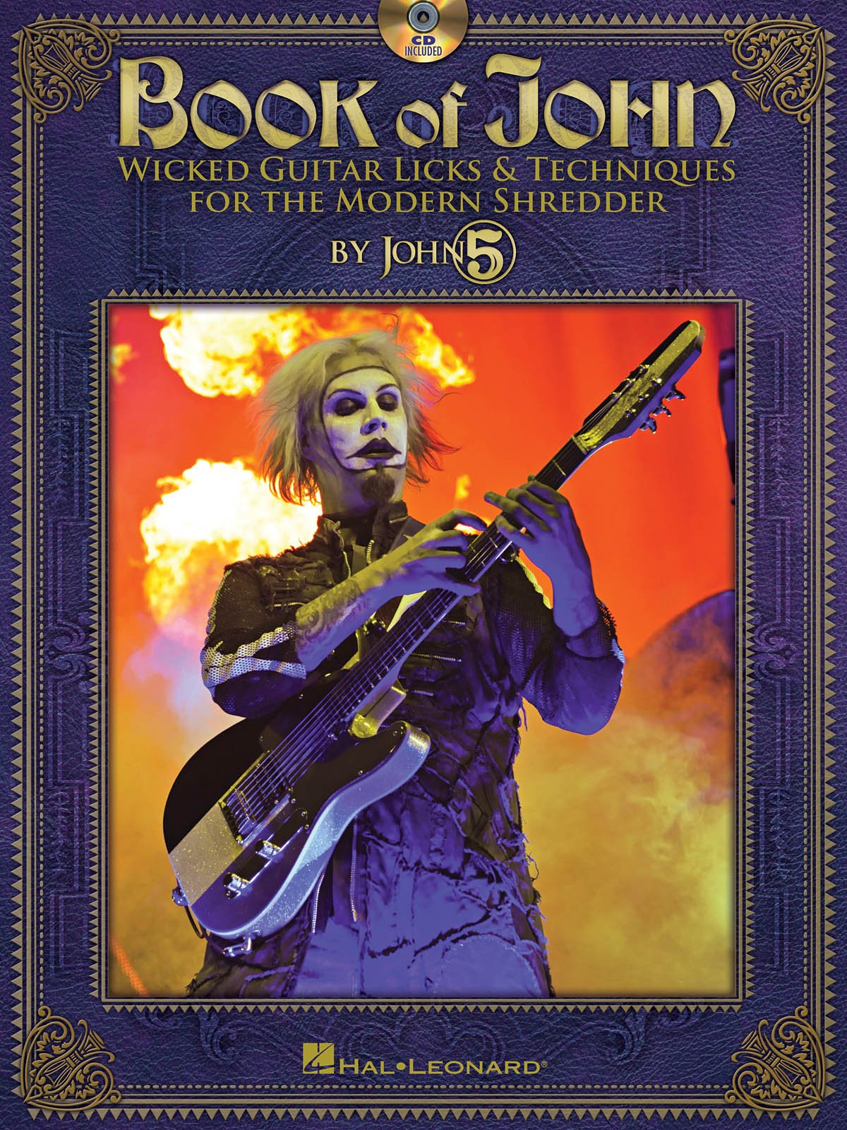 Book of john wicked guitare +cd book