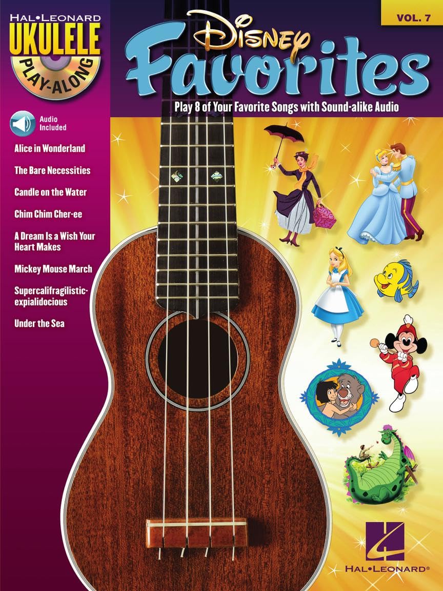 Disney favorites ukulele +cd book