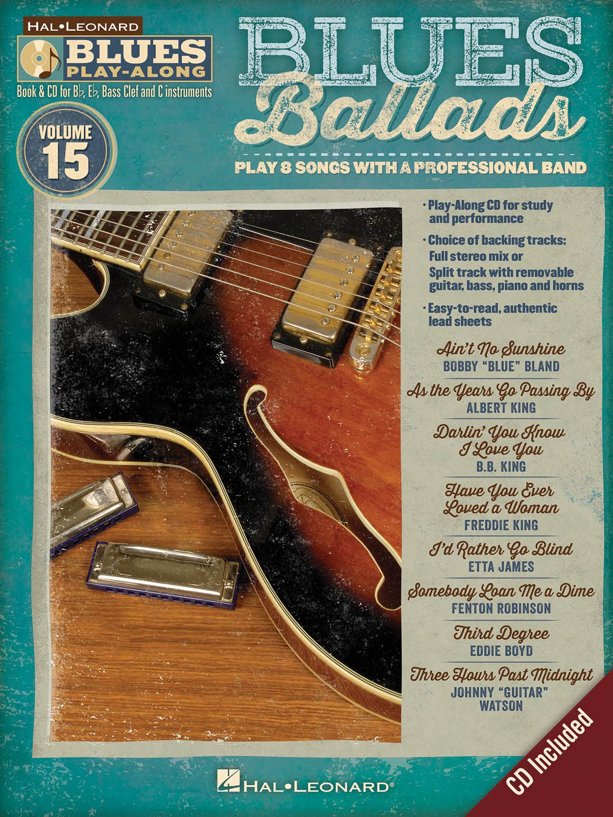 Blues Ballads: Noten, CD, Play-Along für Instrument in b (Blues Play-Along, Band 15): Blues Play-Along Volume 15 (Blues Play-Along, 15, Band 15) Media & Communication