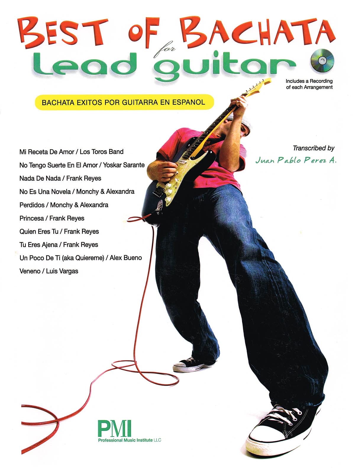 Best of bachata for lead guitar guitare +cd book