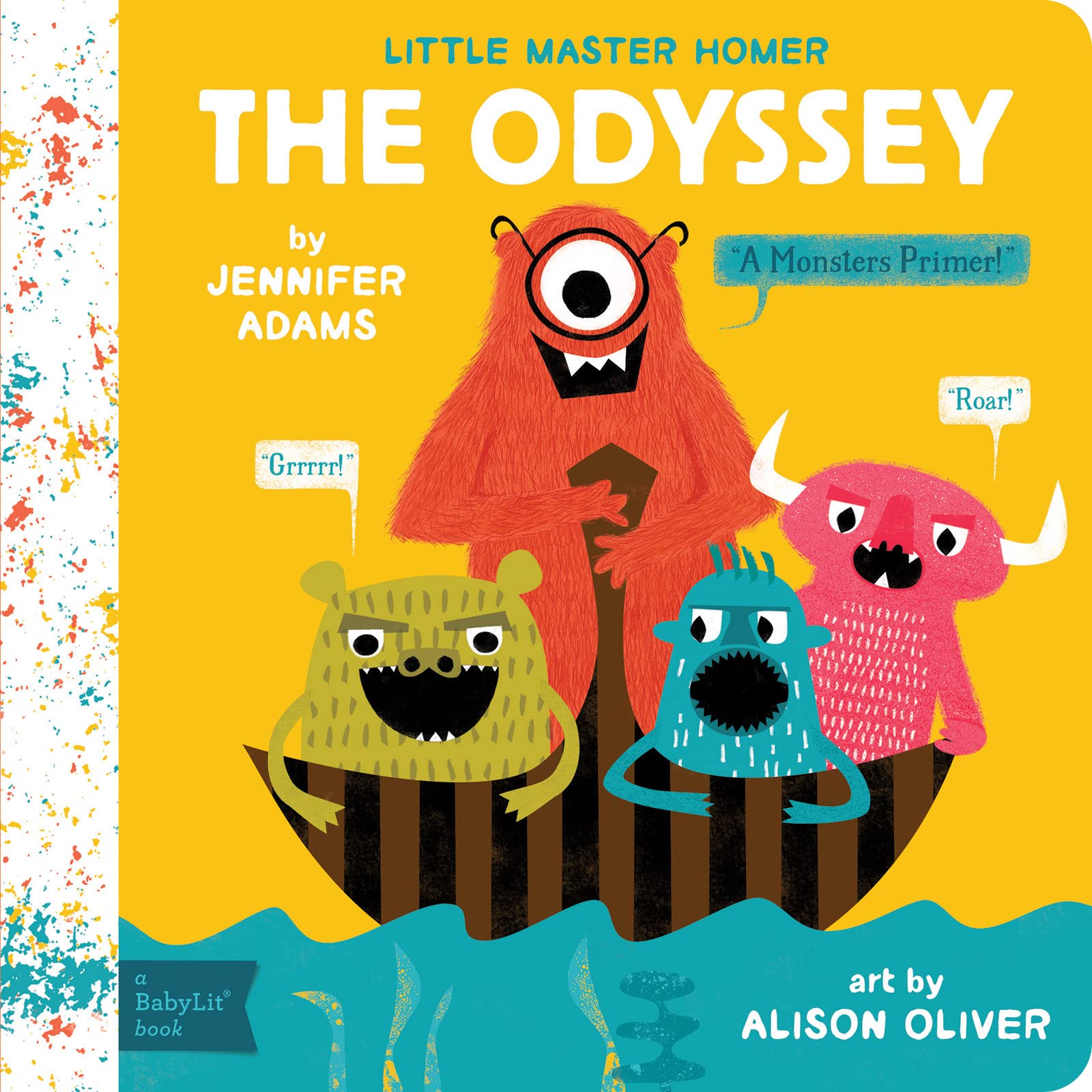 The Odyssey: A BabyLit® Monsters Primer (BabyLit Classics) Novels & Short Stories