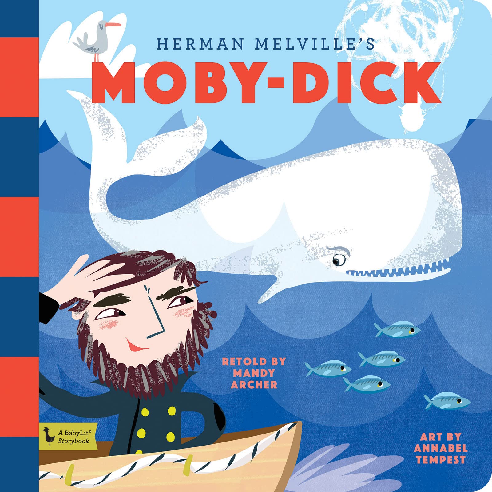 Herman Melville's Moby-Dick: A BabyLit Storybook Novels & Short Stories
