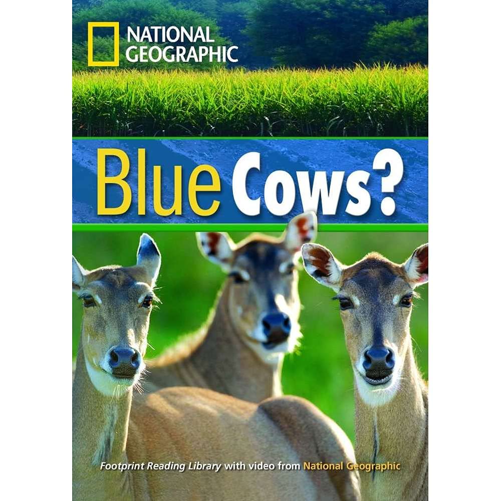 Blue Cows?: Incredible Animals, Niveau 4 "1600" Wörter (Helbing Languages) (National Geographic Footprint Reading Library: Multimediale ... europäischen Referenzrahmens für Sprachen.) Foreign Languages ​​& Dictionaries