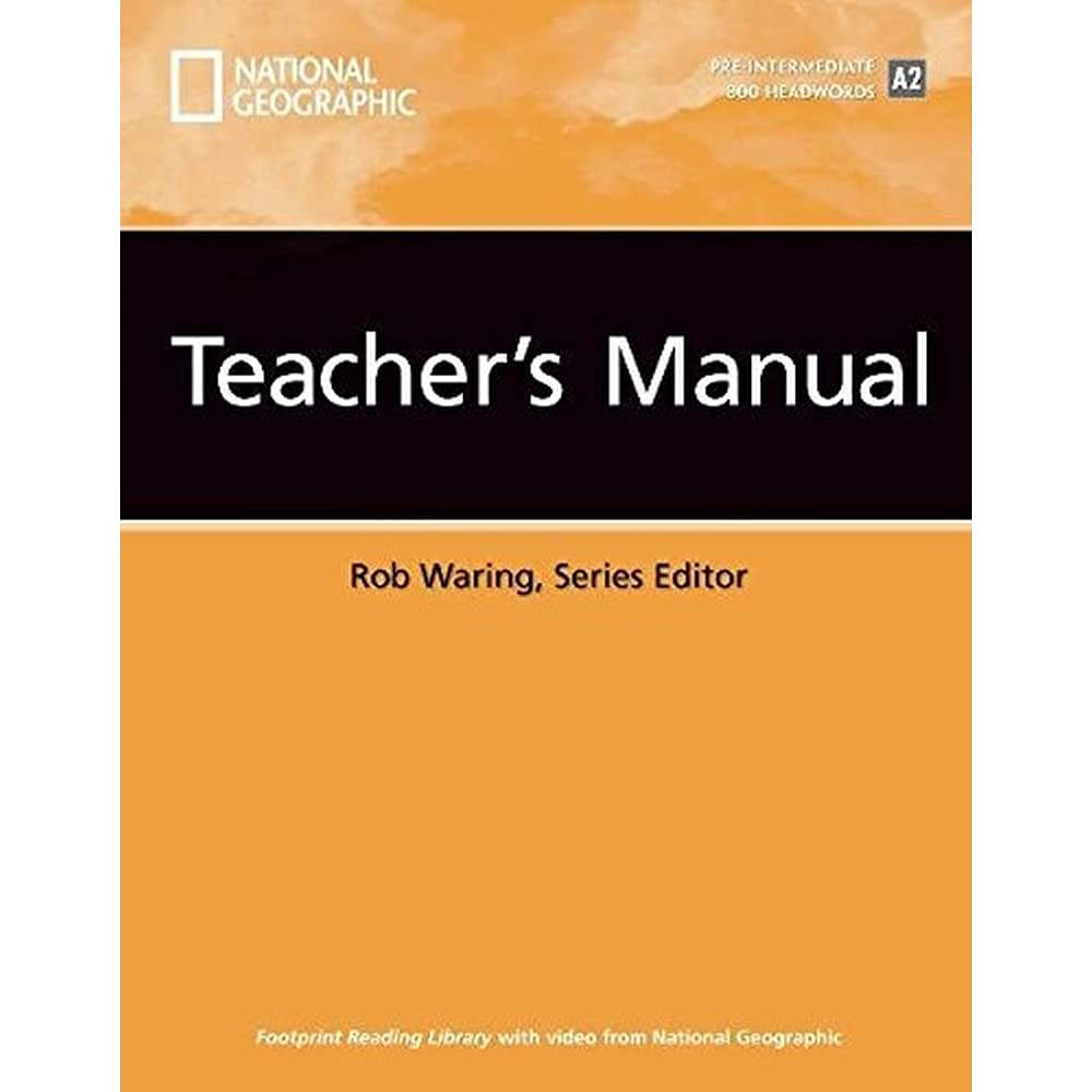 National Geographic Readers Teacher's Book Niveau 1: 800 Headwords, A2 (Helbling Languages) (National Geographic Footprint Reading Library: ... europäischen Referenzrahmens für Sprachen.) Foreign Languages ​​& Dictionaries