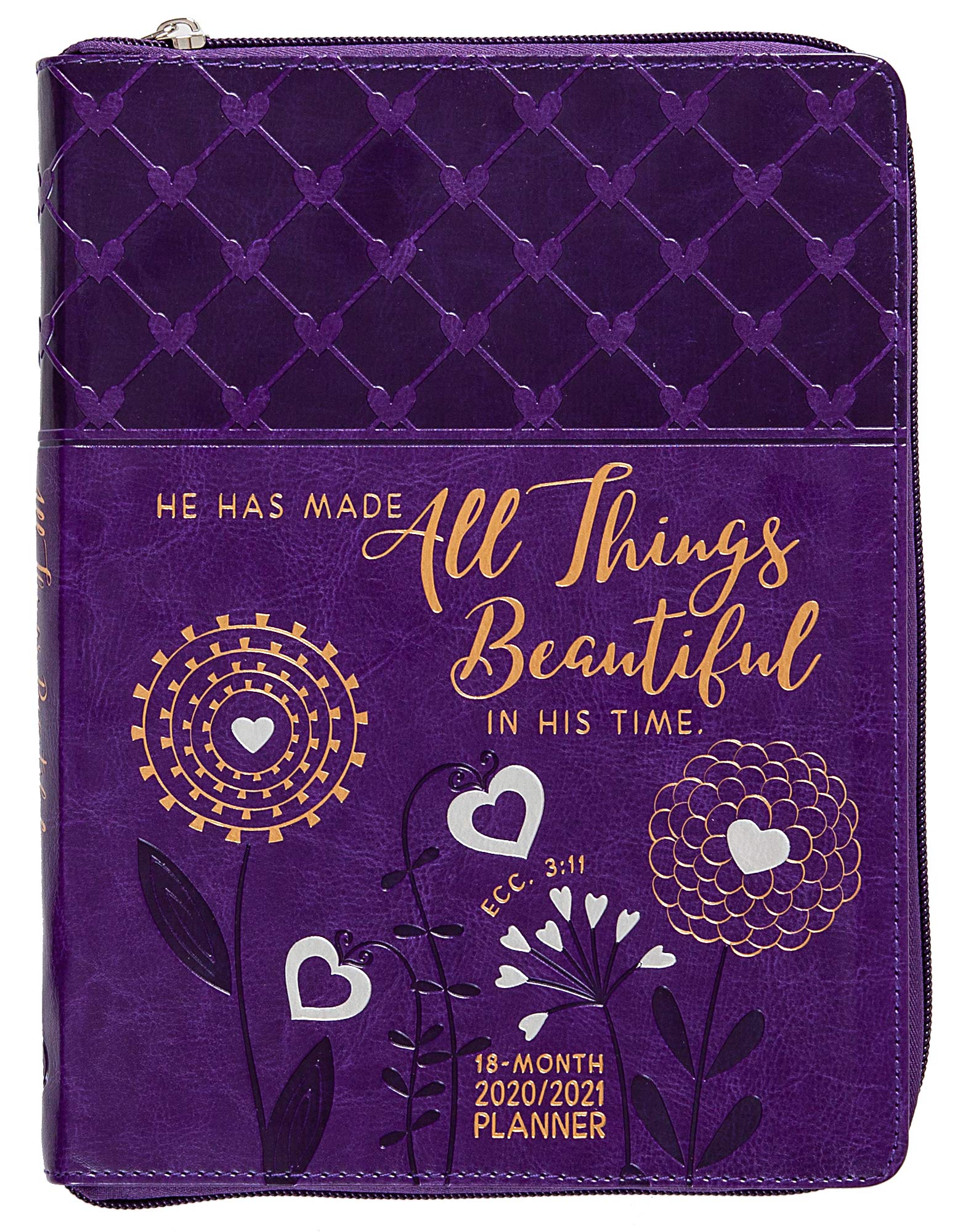 All Things Beautiful 2021 Planner: 18 Month Ziparound Planner Business, Finance & Career