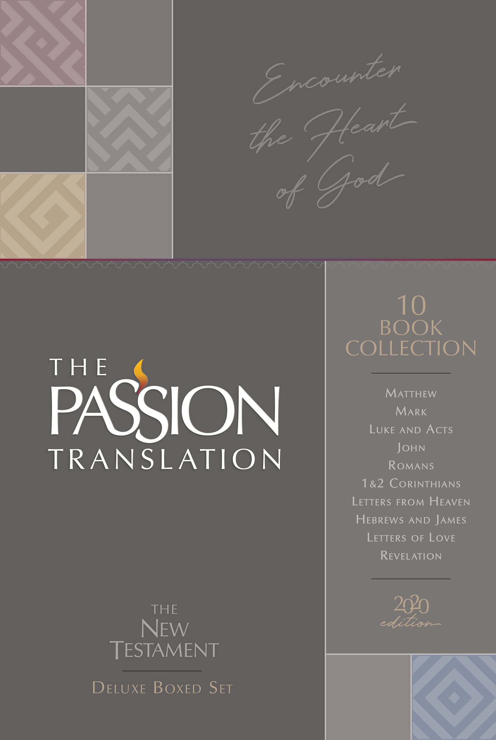 New Testament Collection 2020 Edition: Deluxe Boxed Set (Passion Translation) Religion & Esotericism