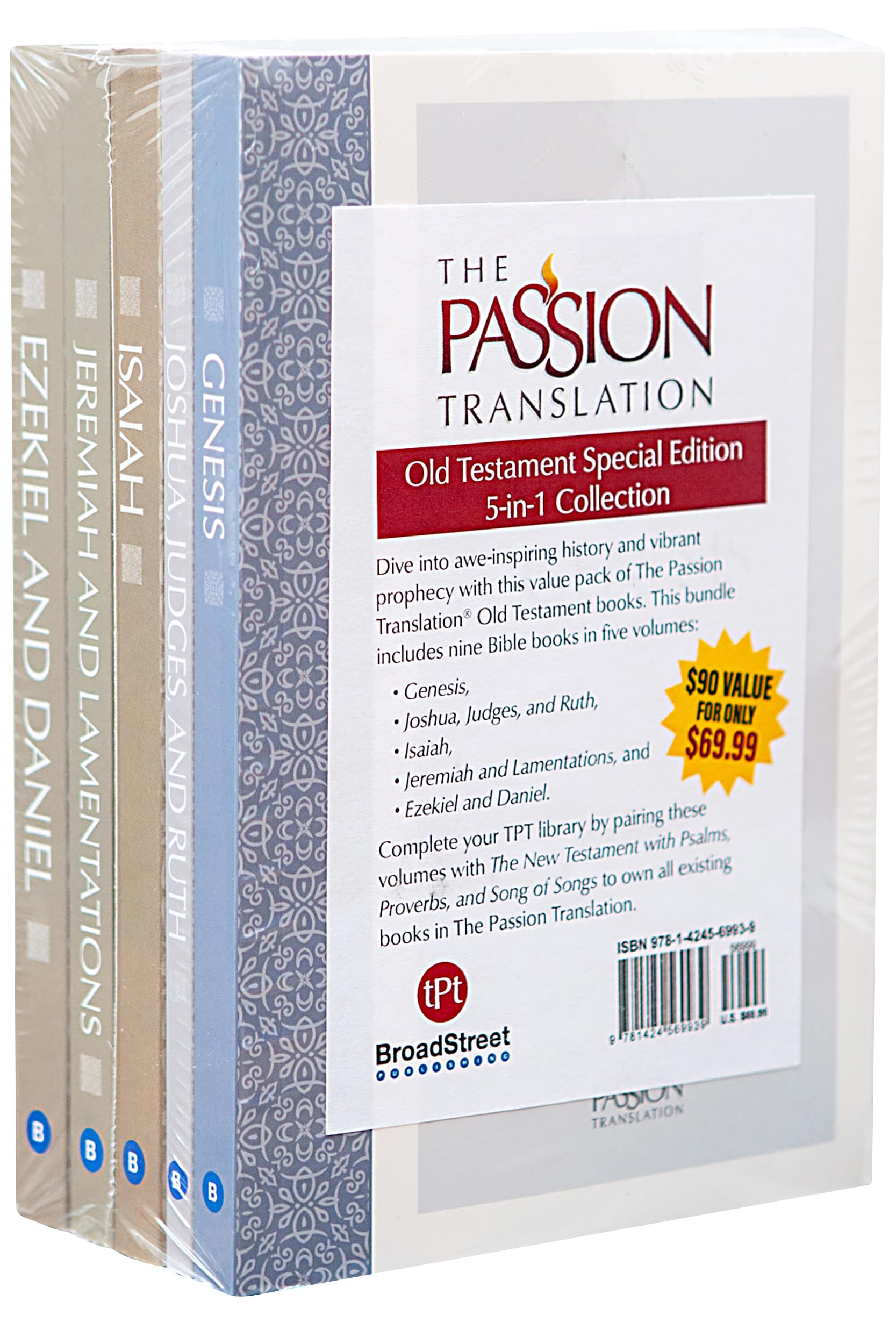 The Passion Translation Old Testament Special Edition: 5-In-1 Collection Religion & Esotericism