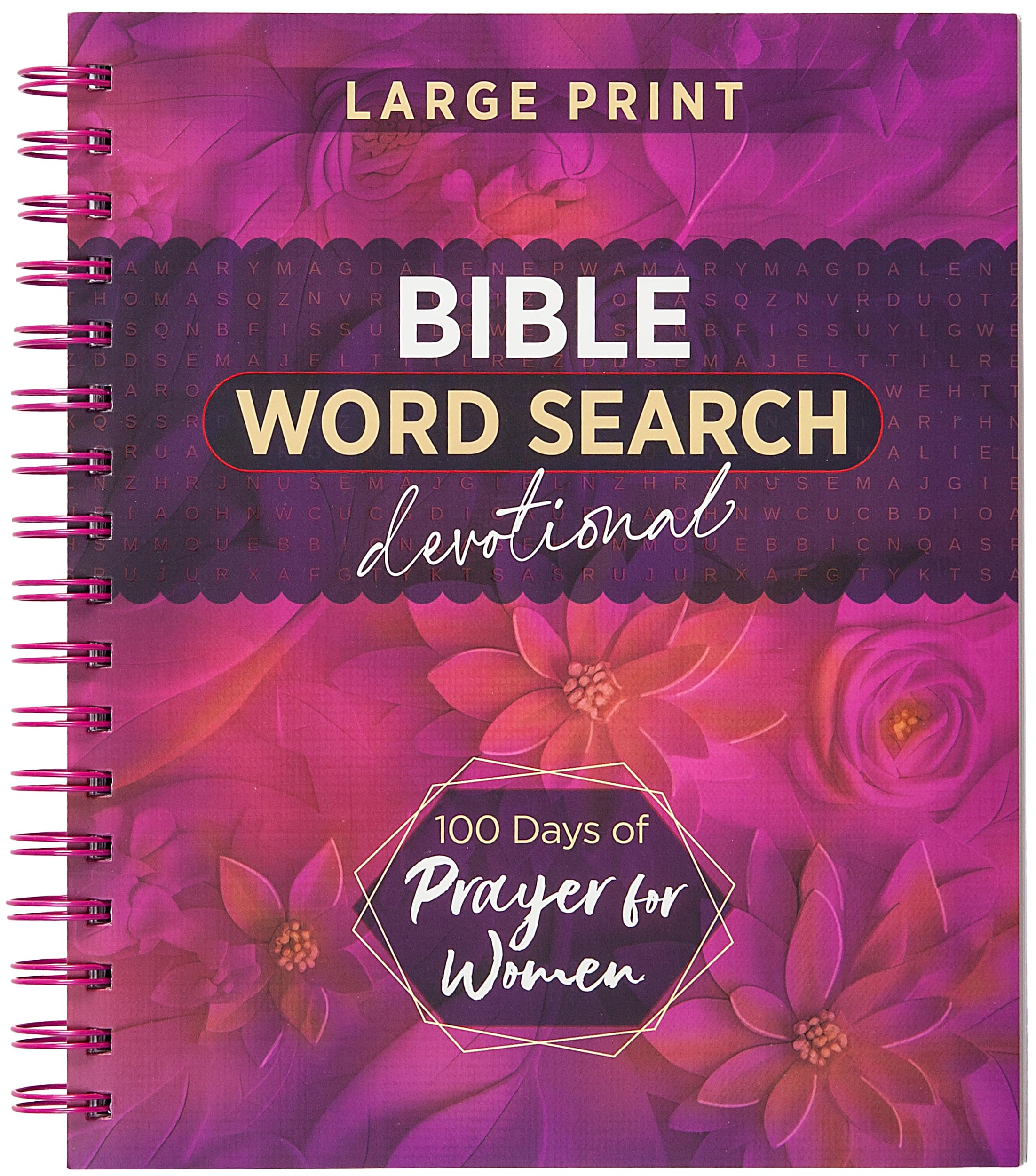 100 Days of Prayer for Women: Bible Word Search Devotional Leisure & Fun