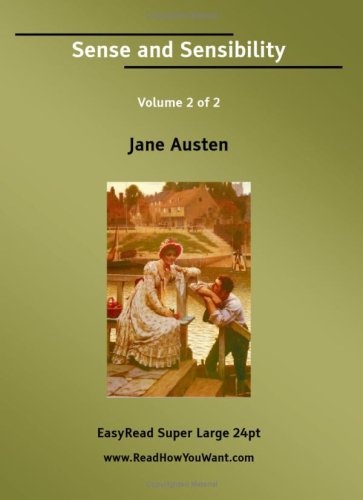 Product Image: Sense and Sensibility Volume 2 of 2