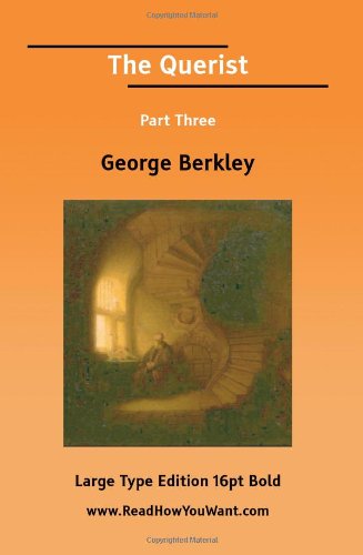 The Querist Part Three Philosophy